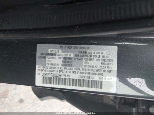 JM3KE2CY7G0630056 Mazda Cx-5 Touring