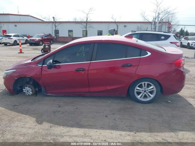 3G1BE5SM2HS556217 Chevrolet Cruze Lt Auto