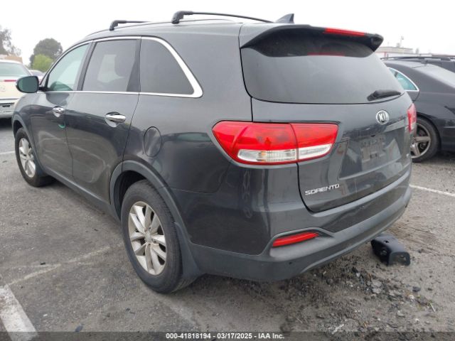 5XYPG4A33GG133219 KIA Sorento 2.4l Lx