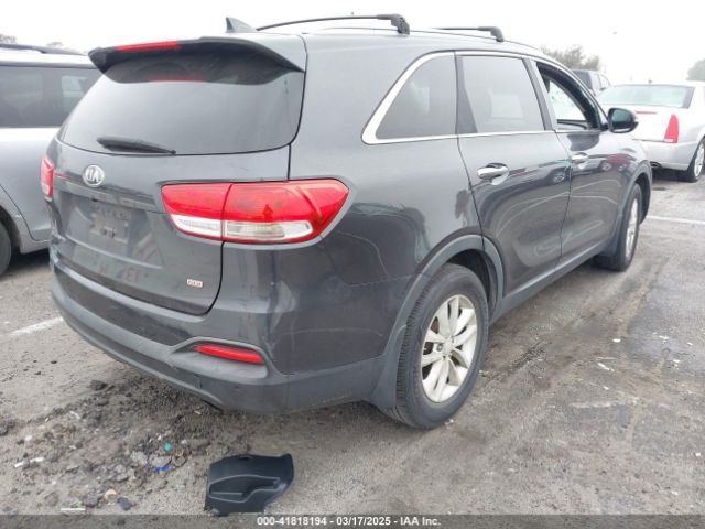5XYPG4A33GG133219 KIA Sorento 2.4l Lx