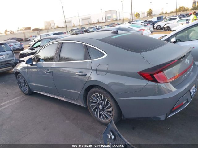KMHL34JJ8PA058988 Hyundai Sonata Hybrid Sel