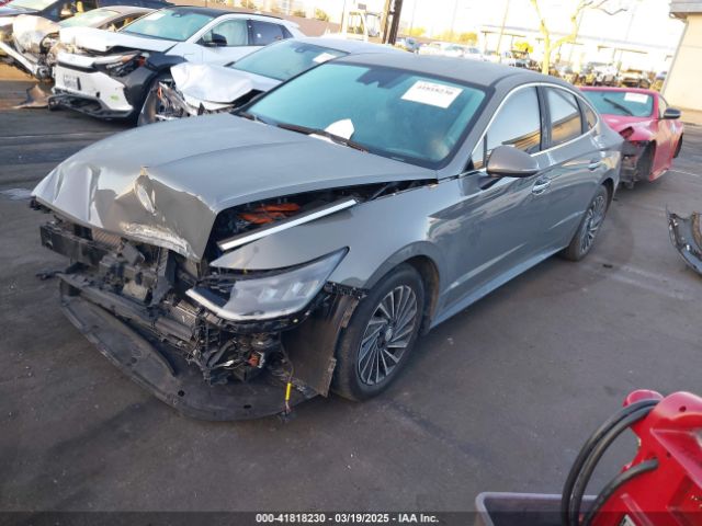 KMHL34JJ8PA058988 Hyundai Sonata Hybrid Sel