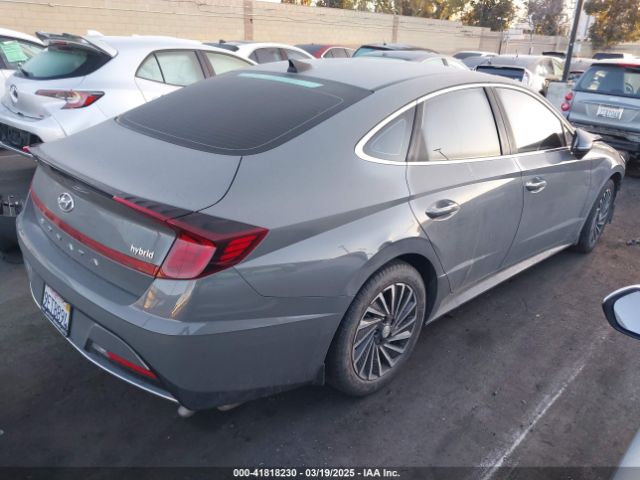KMHL34JJ8PA058988 Hyundai Sonata Hybrid Sel