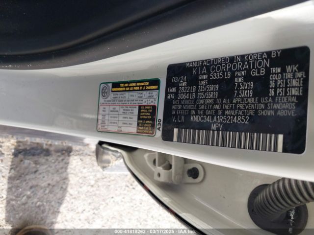 KNDC34LA1R5214852 KIA Ev6 Light Long Range