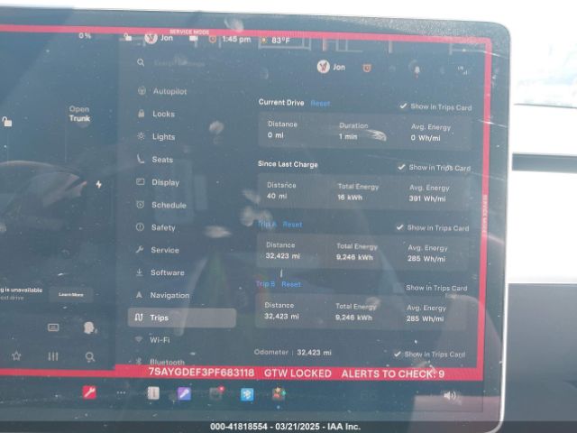 2023 TESLA MODEL Y 7SAYGDEF3PF683118 Photo 6