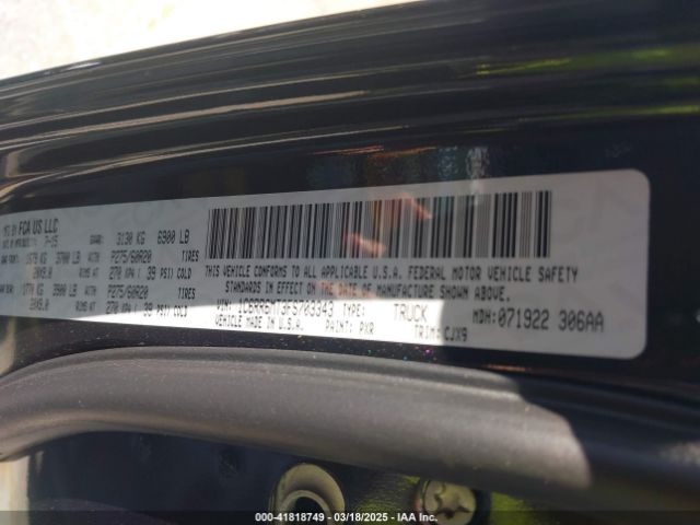 1C6RR6MT3FS703343 RAM 1500 Sport