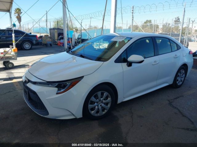 JTDEPRAE6LJ099244 Toyota COROLLA LE