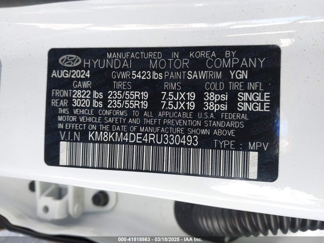 Hyundai IONIQ 5 SE 2024 KM8KM4DE4RU330493 Image 9