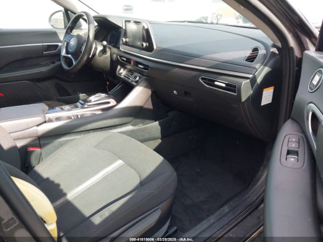 KMHL24JJ7PA075333 Hyundai Sonata Hybrid Blue