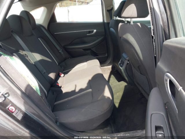 KMHL24JJ7PA075333 Hyundai Sonata Hybrid Blue