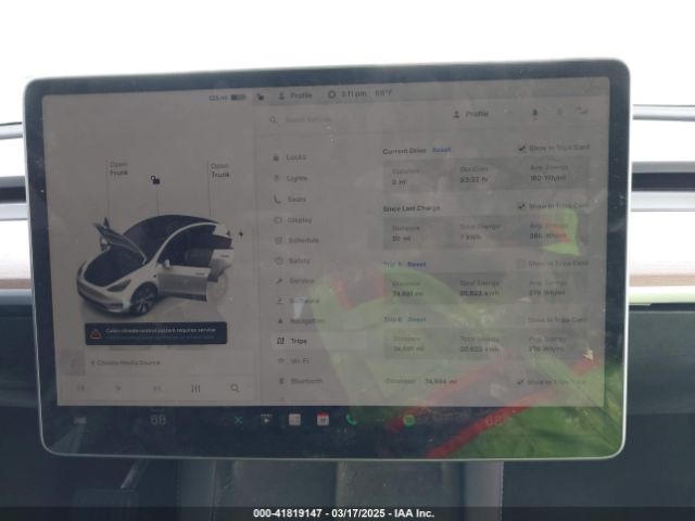 7SAYGAEE7PF607195 Tesla Model Y Awd/long Range Dual Motor All-wheel Drive