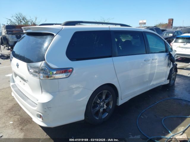 5TDXK3DC2FS660741 Toyota Sienna Se 8 Passenger
