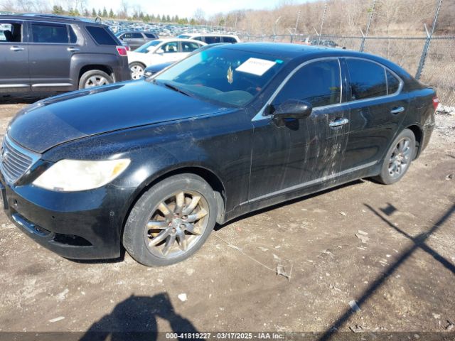2007 LEXUS LS 460 JTHBL46F975039569 Photo 1