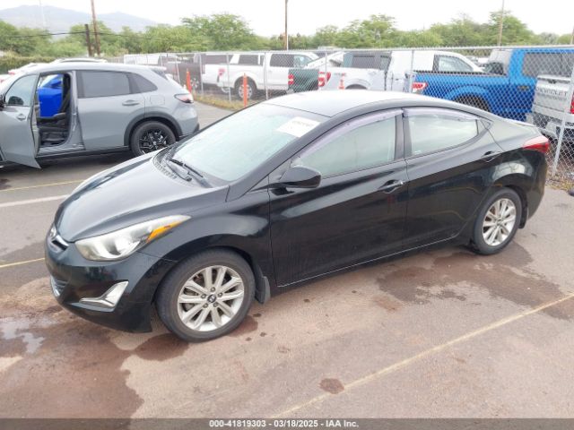 KMHDH4AEXEU172446 Hyundai ELANTRA SE