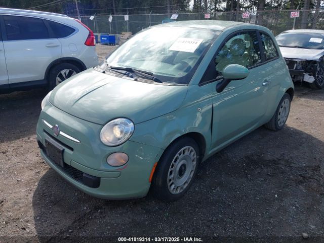 2012 FIAT 500 3C3CFFAR1CT280485 Photo 1