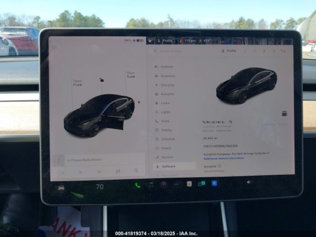 5YJ3E1EB6LF600266 Tesla Model 3 Long Range Dual Motor All-wheel Drive