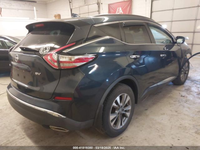 5N1AZ2MG5JN112709 Nissan MURANO SV