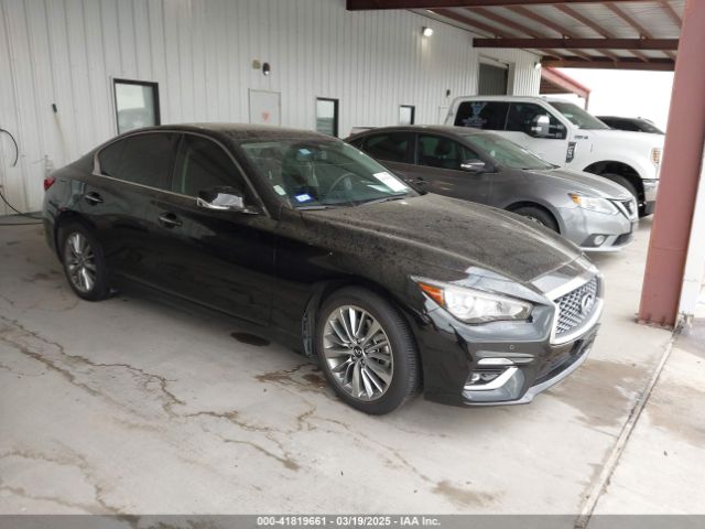 Auction sale of the 2023 Infiniti Q50 Luxe, vin: JN1EV7BPXPM512588, lot number: 41819661