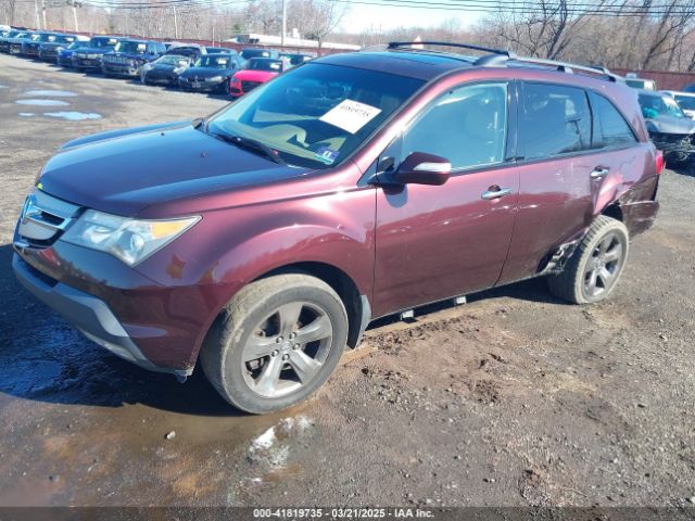 2008 ACURA MDX 2HNYD28708H555990 Photo 1