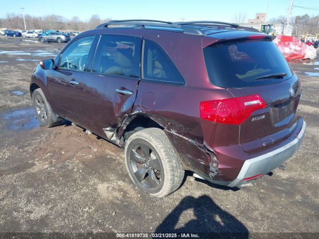 2008 ACURA MDX 2HNYD28708H555990 Photo 2
