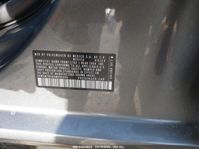 3VW5M7BU0RM095394 Volkswagen Jetta 1.5t S
