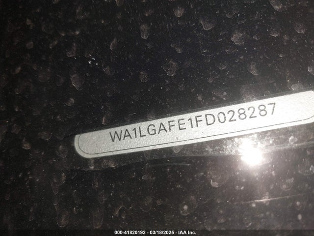 WA1LGAFE1FD028287 Audi Q7 3.0t Premium