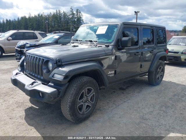 1C4HJXDG6KW538685 Jeep Wrangler Unlimited Sport S 4x4