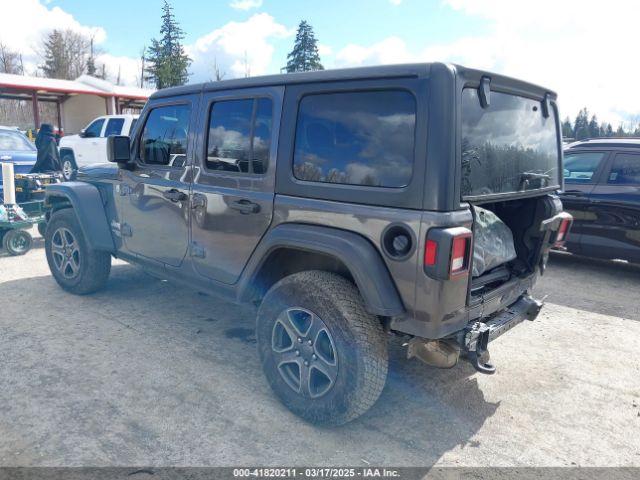 1C4HJXDG6KW538685 Jeep Wrangler Unlimited Sport S 4x4