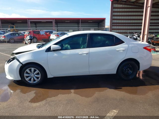 5YFBURHE8GP532792 Toyota COROLLA LE