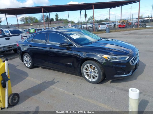 3FA6P0MU4KR242351 Ford Fusion Hybrid Sel