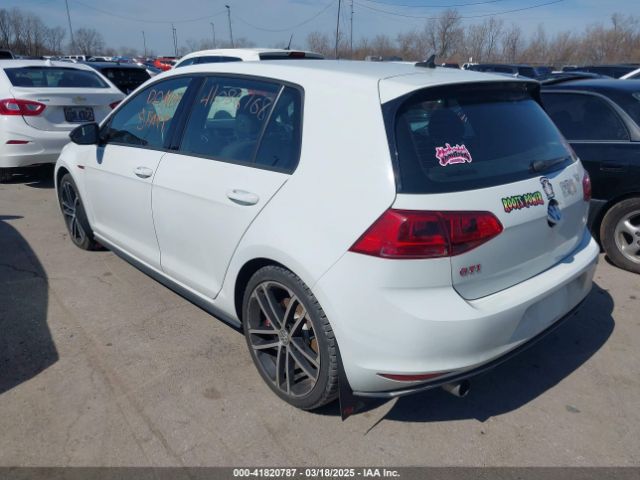 3VW447AU9HM044570 Volkswagen Golf Gti Autobahn 4-door/s 4-door/se 4-door/sport 4-door