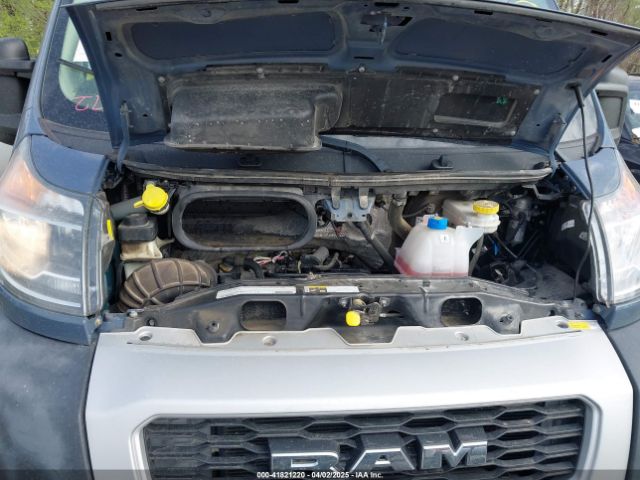 3C6URVJG8KE558809 RAM Promaster 3500 Cargo Van High Roof 159 Wb Ext