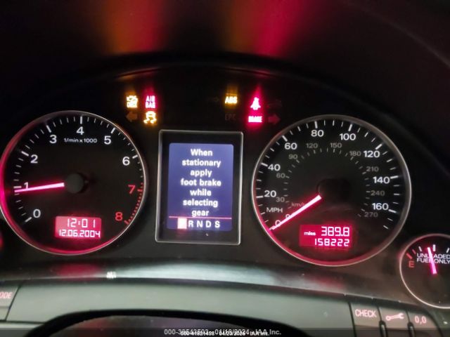 2005 AUDI A4 WAUDF68EX5A439580 Photo 6