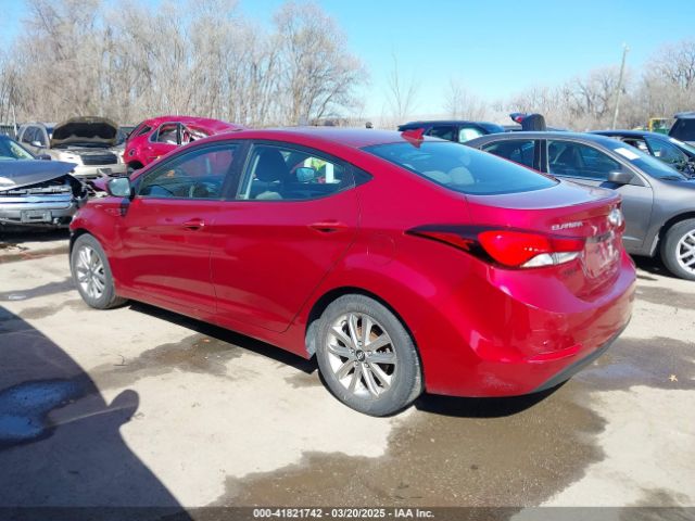 5NPDH4AE5GH789867 Hyundai ELANTRA SE