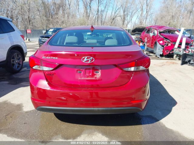 5NPDH4AE5GH789867 Hyundai ELANTRA SE
