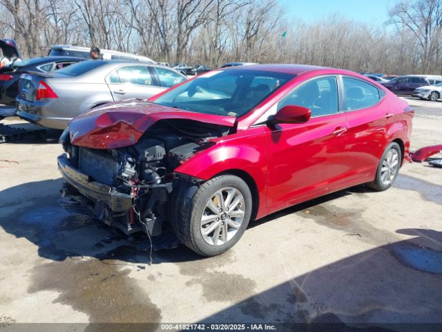 5NPDH4AE5GH789867 Hyundai ELANTRA SE