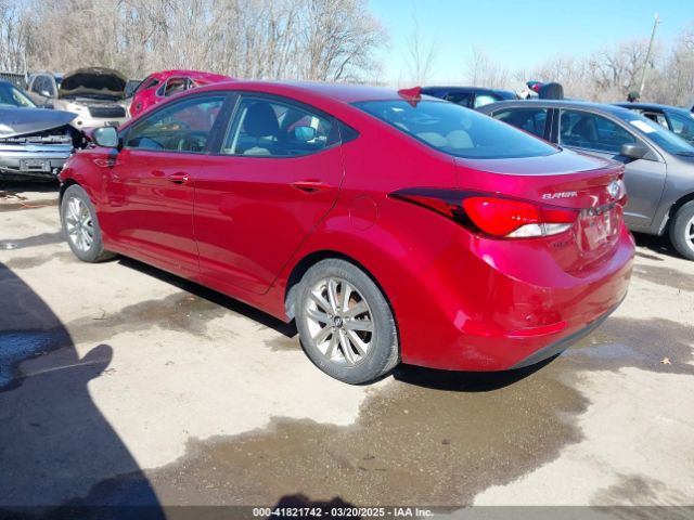 5NPDH4AE5GH789867 Hyundai ELANTRA SE