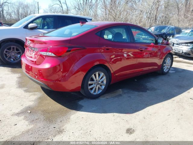 5NPDH4AE5GH789867 Hyundai ELANTRA SE