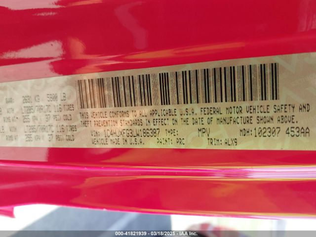 1C4HJXFG3LW186387 Jeep Wrangler Unlimited Rubicon 4x4