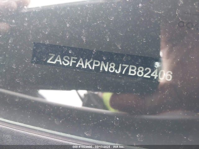 ZASFAKPN8J7B82406 Alfa Romeo Stelvio Sport Awd