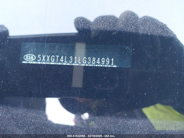 5XXGT4L31LG384991 KIA Optima Lx