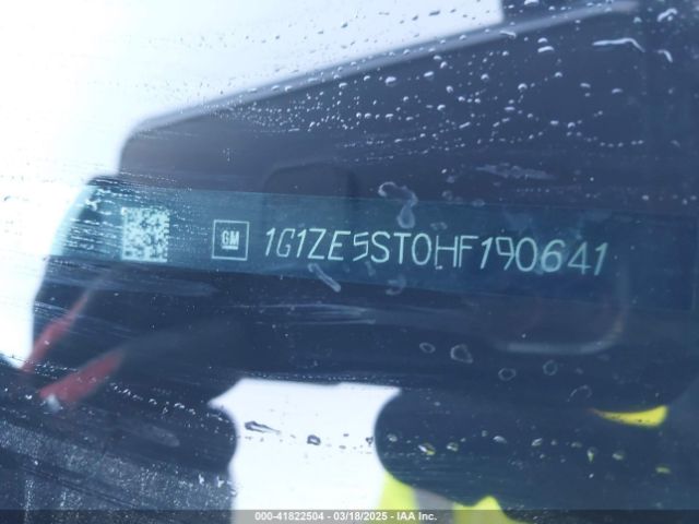 1G1ZE5ST0HF190641 Chevrolet MALIBU 1LT