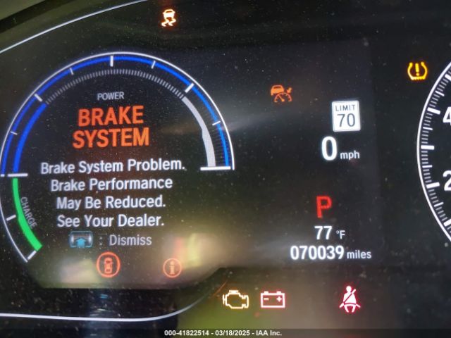 1HGCV3F58MA013227 Honda Accord Hybrid Ex-l