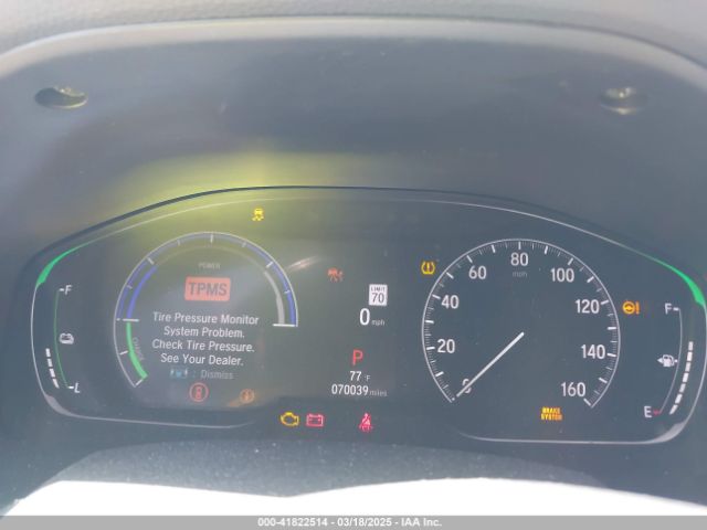 1HGCV3F58MA013227 Honda Accord Hybrid Ex-l