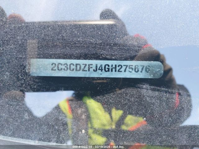 2016 DODGE CHALLENGER 2C3CDZFJ4GH275676 Photo 8