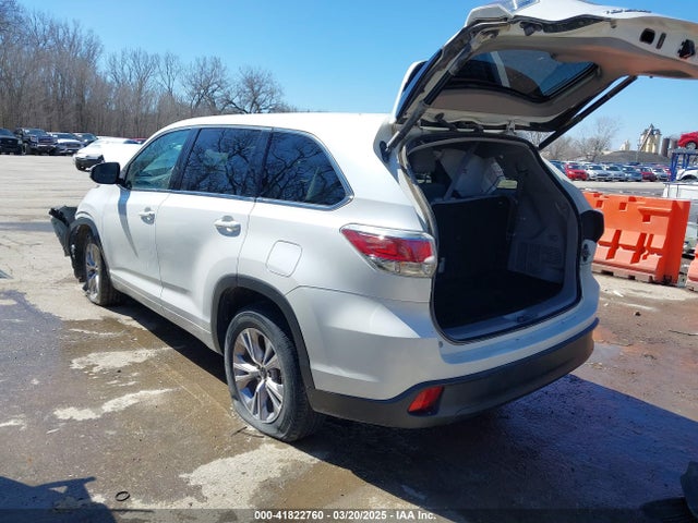 5TDZKRFH5GS184278 Toyota Highlander Le Plus V6
