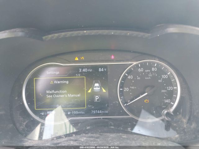 3N1CN8EV8ML875209 Nissan Versa Sv Xtronic Cvt