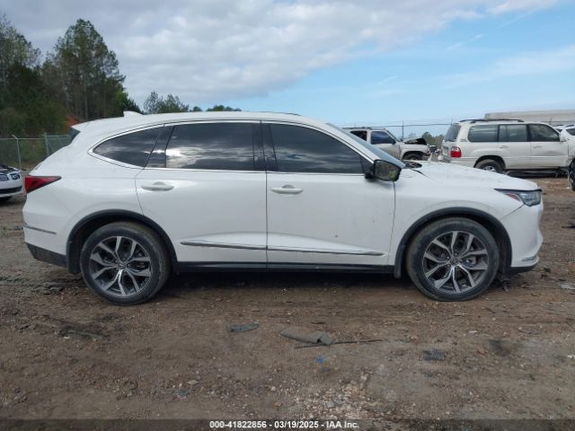 5J8YD9H41NL012345 Acura Mdx Technology Package