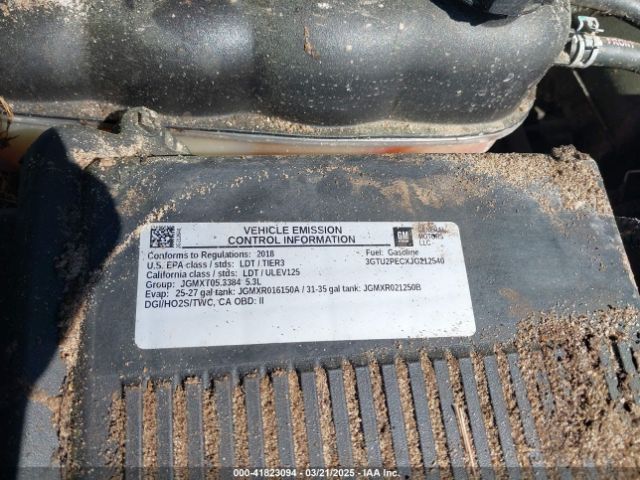 3GTU2PECXJG212540 GMC Sierra 1500 Denali