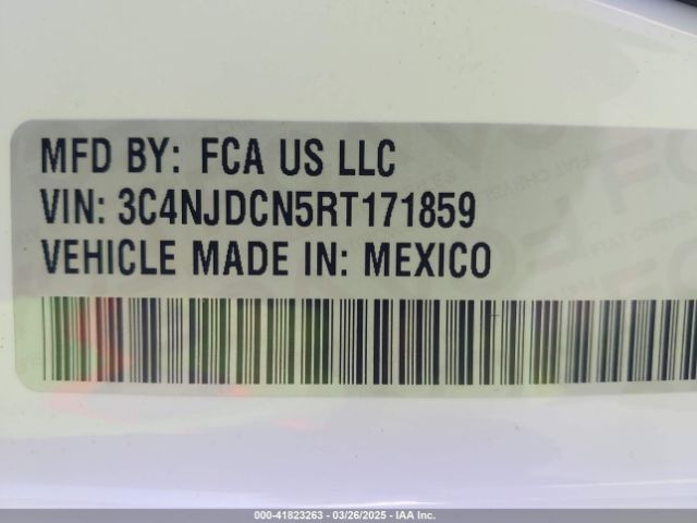 3C4NJDCN5RT171859 Jeep Compass Limited 4x4